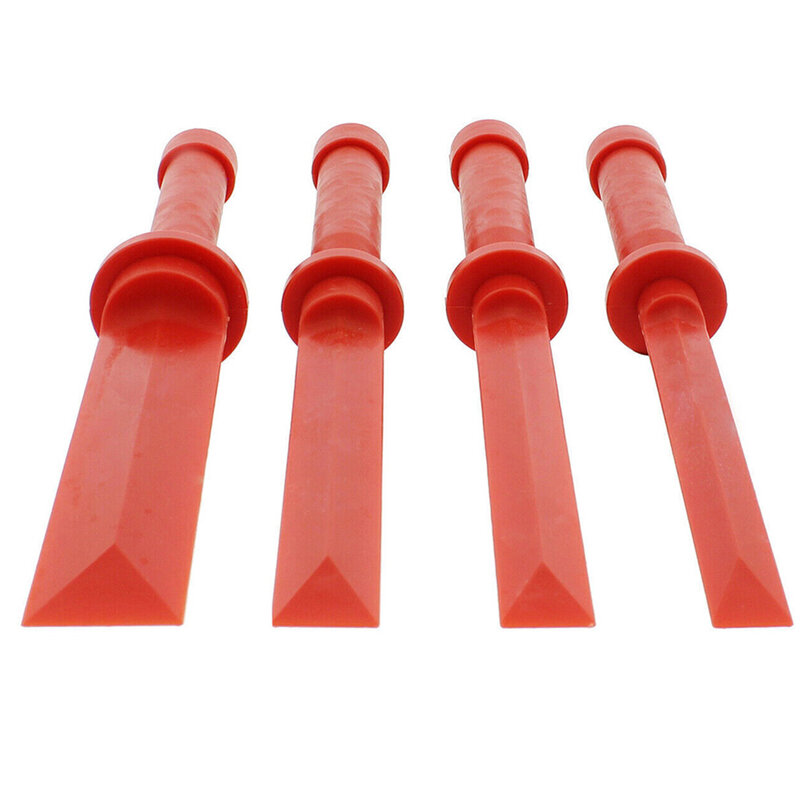 Essential Auto Trim Removal Tools 2pcs Plastic Chisel Scrapers for Car Door Panel and Interior Audio Disassembly
