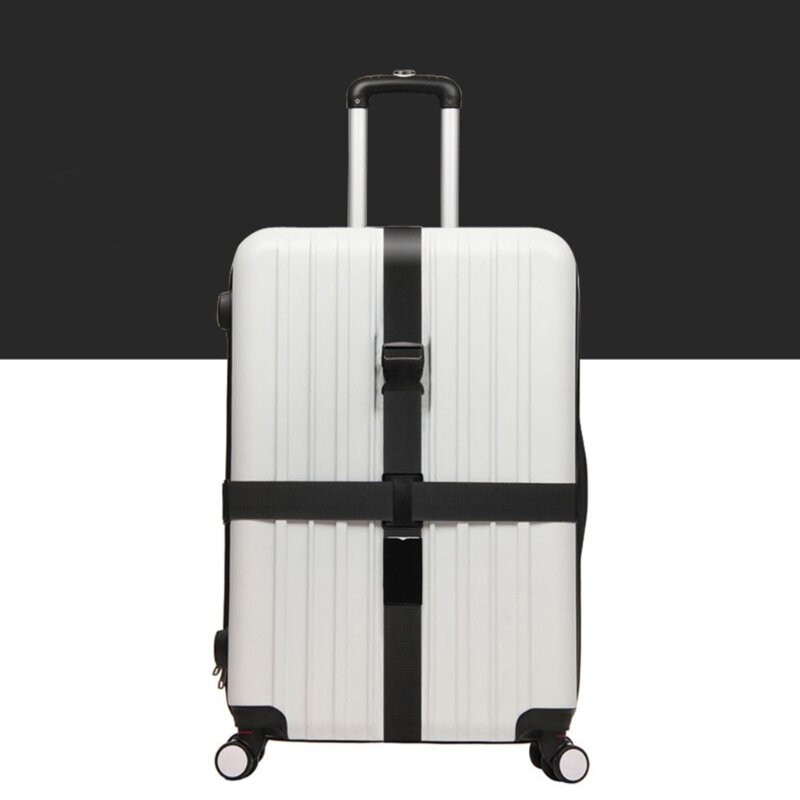 Alça bagagem durável alça embalagem ajustável cinto acessórios viagem