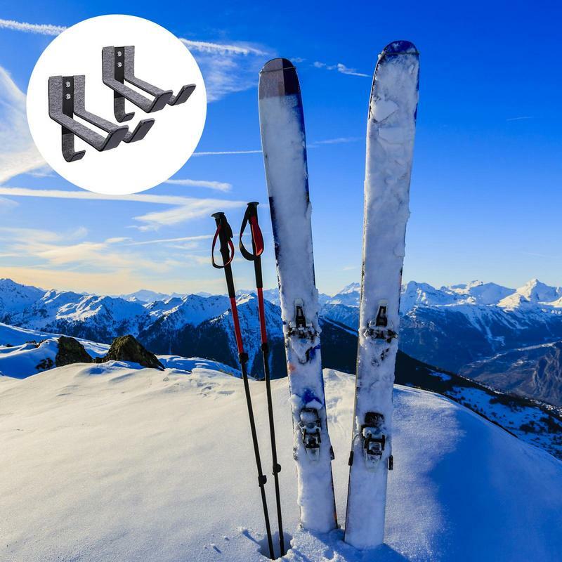 Snowboard Rack Display Hanger, Economia de espaço, Ski Board para sala de estar, Quarto, Casa, Loja de varejo