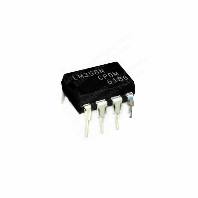 10pcs  LM358NG in-line DIP-8 operational amplifier chip