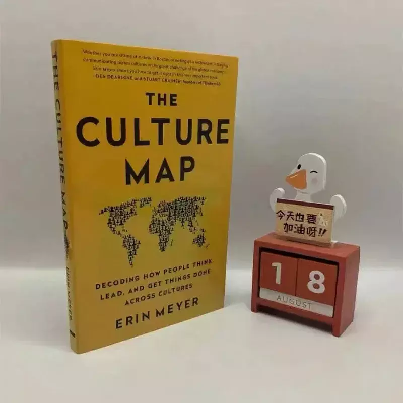 Mapa de la cultura de Erin Mei, libro de papel en inglés, decodificación de cómo la gente cree, lidera y hace las cosas