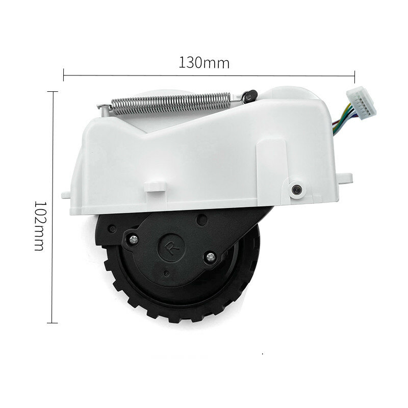 New Original Qihoo 360 S6 Robot Vacuum Cleaner Accessories Spare Parts Wheel for 360 S6 Vacuum Cleaner Wheels Motor Replacement