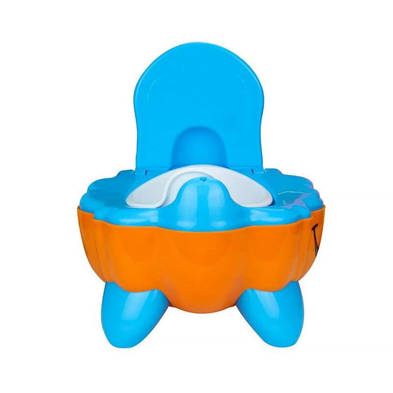 Симпатичная детская искусственная мультяшная тренировочная сковорода прочная практичная пластиковая Туалетная Тыква для фотографий