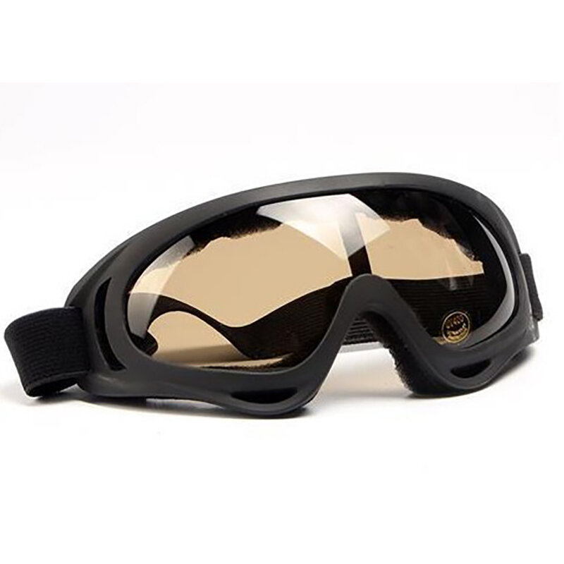 Kacamata berkendara Motor Anti pasir kacamata hitam Motocross olahraga Ski kacamata skate tahan angin tahan debu perlengkapan pelindung UV 400