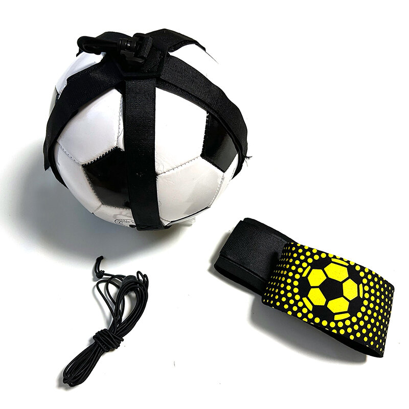 Bolsas de malabares para balón de fútbol, cinturón auxiliar de entrenamiento circular para niños, entrenador de patadas de fútbol, entrenador de fútbol Solo