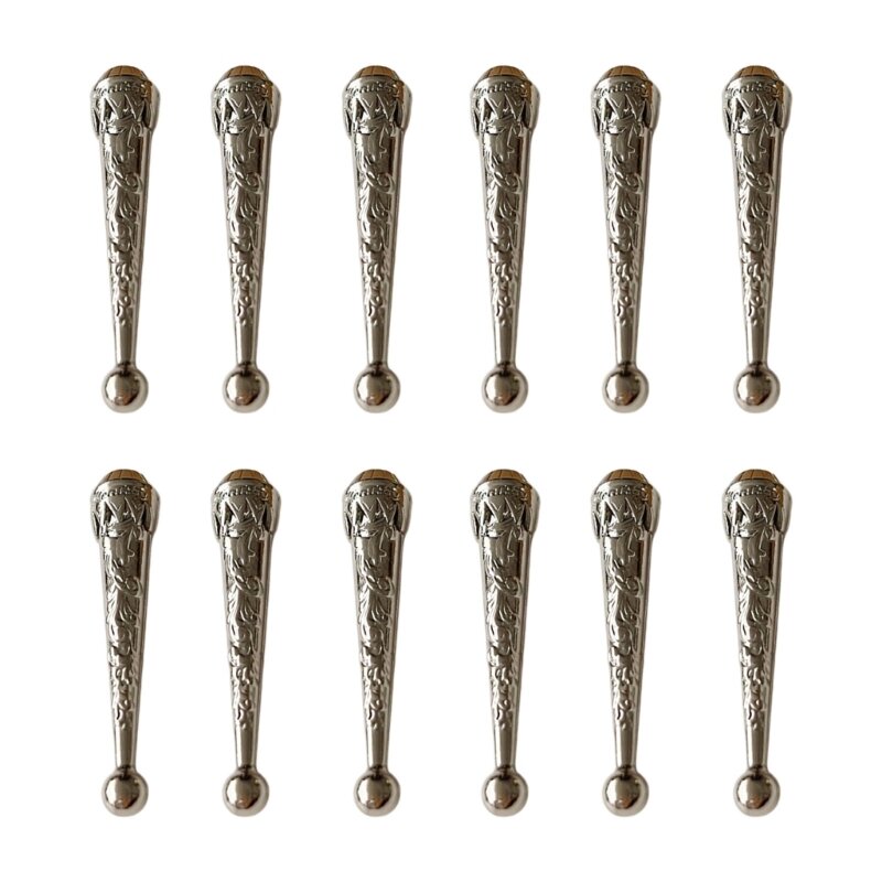 652F 1pc/12pcs Versatile Bolo Tie Tips Pendant Perfect for Adult Adding Personality to Bolo Ties Bracelets and Necklaces