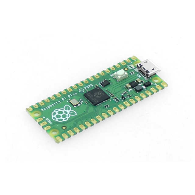 Scheda di sviluppo originale Raspberry Pi Pico importata dal regno unito, Chip RP2040IC Dual Core, ad alte prestazioni e a bassa potenza
