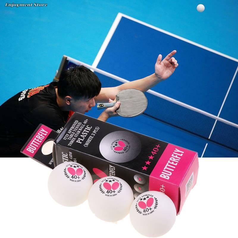 6pc/2 boxen Professionelle 40 + 40mm Hohe Qualität Von Tischtennis Bälle Tischtennis Bälle Drei-sterne Niveau 2 Packs Ping Pong Bälle