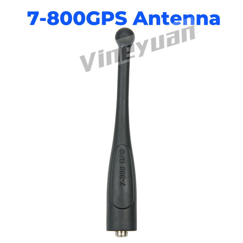 764-870 MHz เสาอากาศ GPS NAR6595A สำหรับ Motorola APX 1000 APX 4000 APX 6000 APX 6000XE APX APX 7000 8000XE Stubby เสาอากาศ