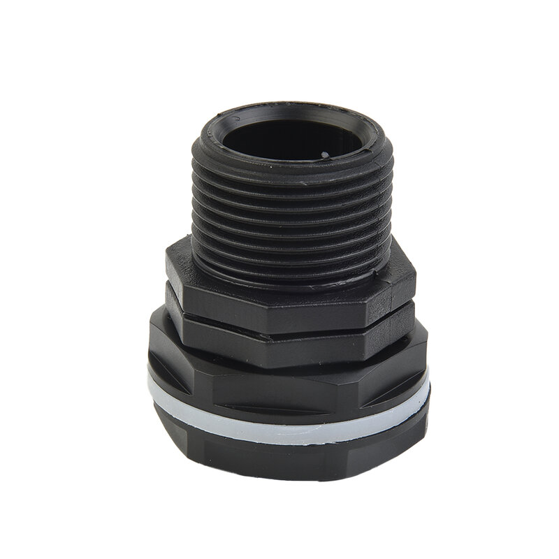 PP Tank Bushing Threaded Fitting Flange Connection External Thread Threaded Fittings Garden Irrigation Tool Garden Water Connect