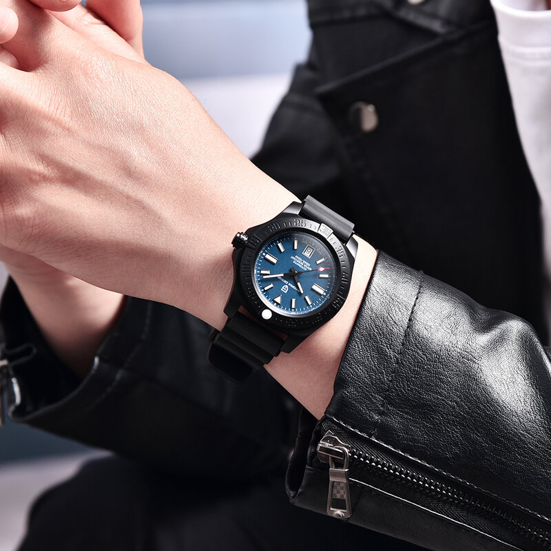 Pagani Design orologio subacqueo automatico per uomo giappone NH35 orologi meccanici da uomo vetro zaffiro 100m subacqueo impermeabile Reloj Hombre
