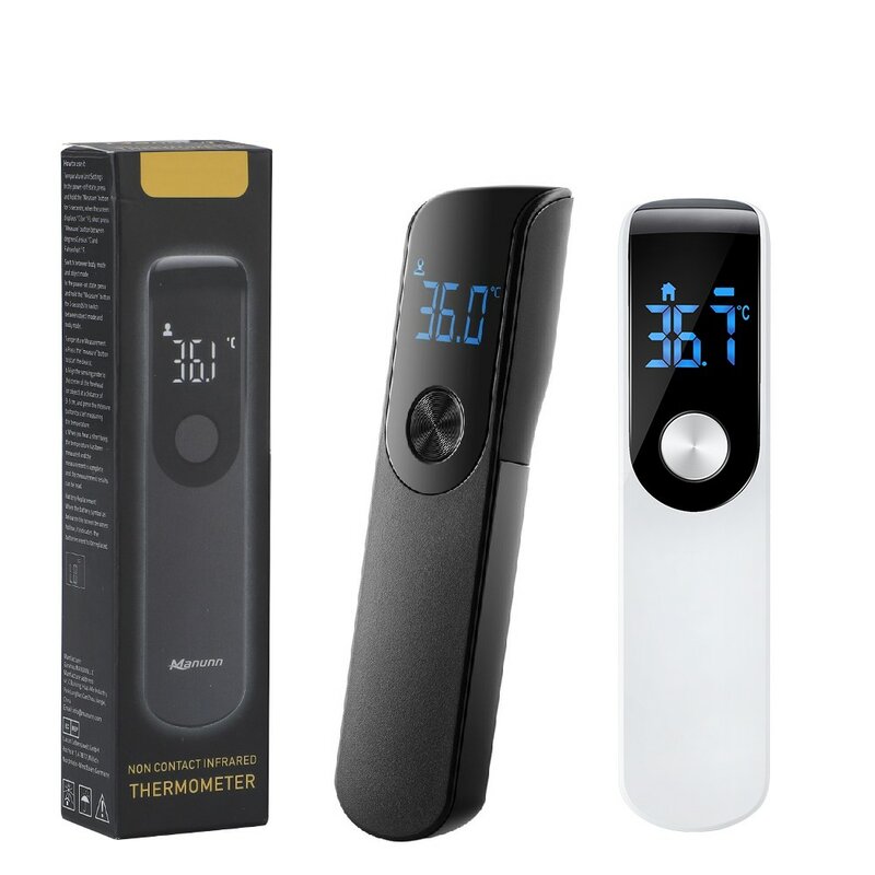 Termómetro Digital infrarrojo para la fiebre, medidor de temperatura corporal sin contacto, médico, para niños y adultos