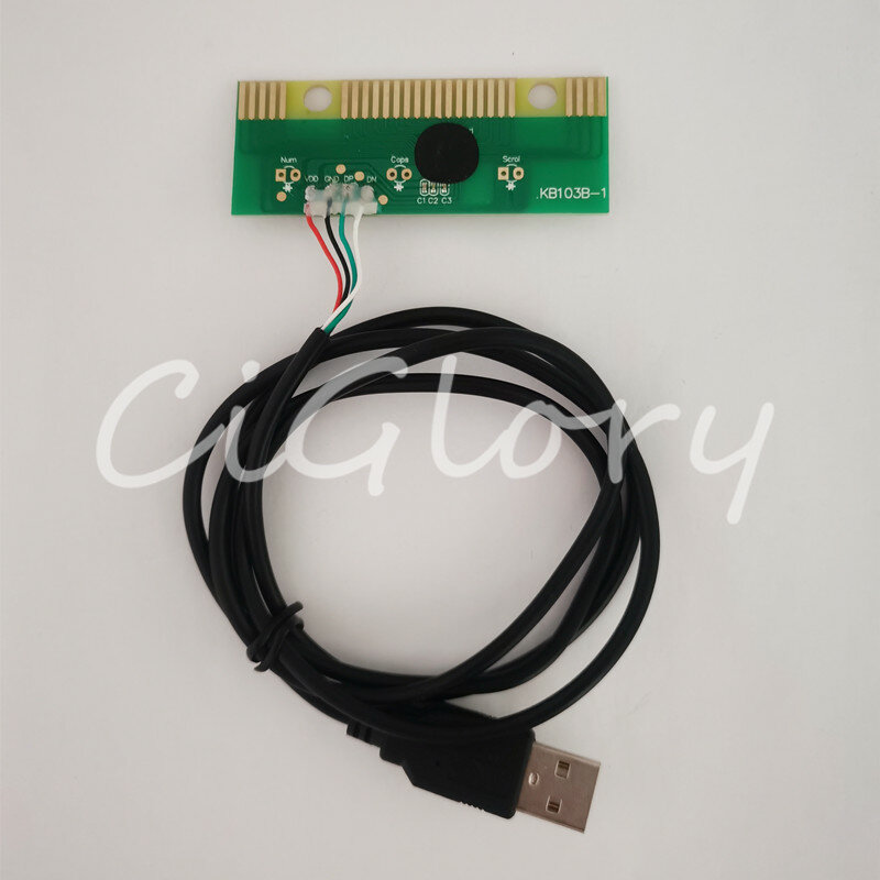 USB HiD Chip Teclado Grande, Módulo IC, Pode ser usado como Game Console