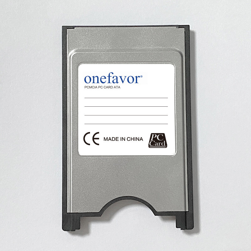 Onefavor kartu CF ke PCMCIA 68 Pin, adaptor pembaca Flash kompak untuk laptop Mercedes Benz GLK/SLK/CLS/E/C kelas 100% asli