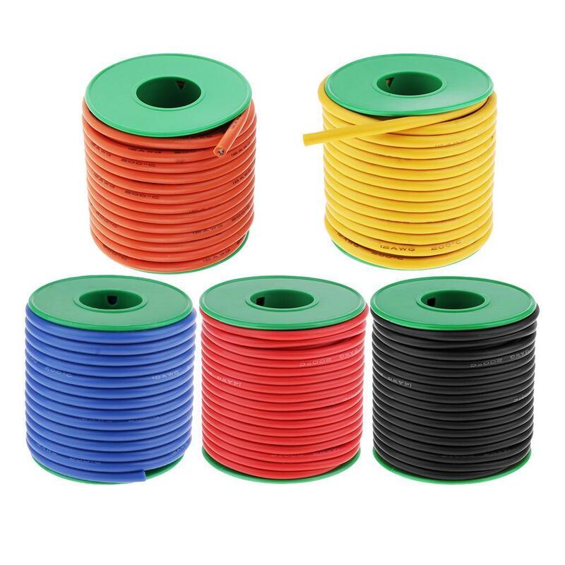 7 Meters Super Soft and Flexible Silicone Cable for RC Model Accessory