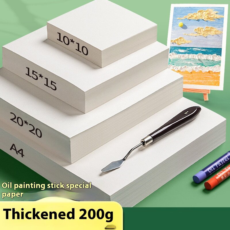 アートスケッチ用の厚手のソフトクレヨン、a4、a5、油絵スティック、特別な正方形、色の鉛、空の紙、ブック、16k、32k