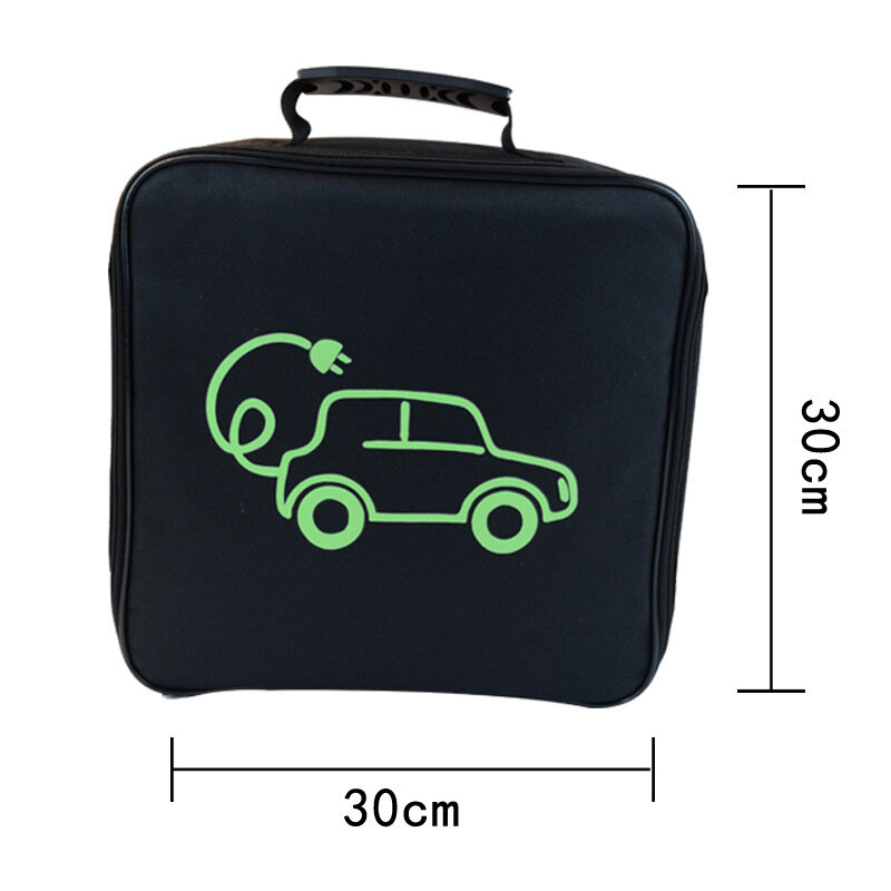 Electric Vehicles Battery Jumper Cable Bag Fireproof EV Car Rechargeable Gun Storage Organizer Charger Plug And Socket Pouch