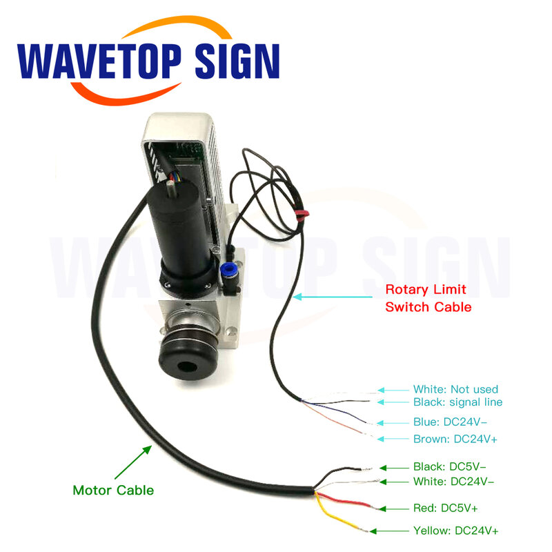 Wavetopscnc統合振動ナイフ80w 18000rpm 24v 10a、ktボードフォームボード用absプラスチック段ボール