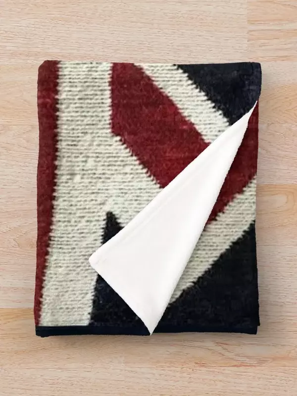 Cobertor De Luxo Com Bandeira Do Reino Unido, Cobertores De Plaid De Pelúcia Macia Personalizados