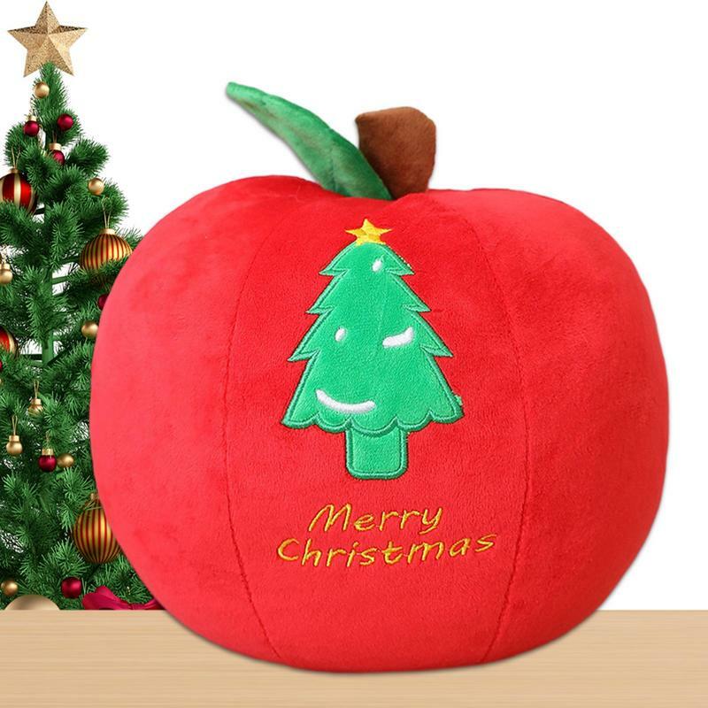 Muñeco de peluche de frutas de Navidad, almohada multifuncional Huggable, cojín de dibujos animados lindo, decoración para niña y niño