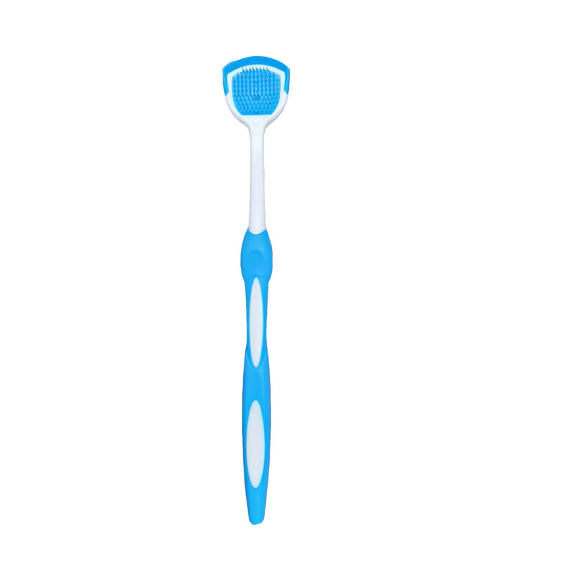 Rascador de lengua de silicona suave para adultos y niños, cepillo de limpieza profunda de grado alimenticio, higiene bucal, cuidado de dientes, 1 piezas