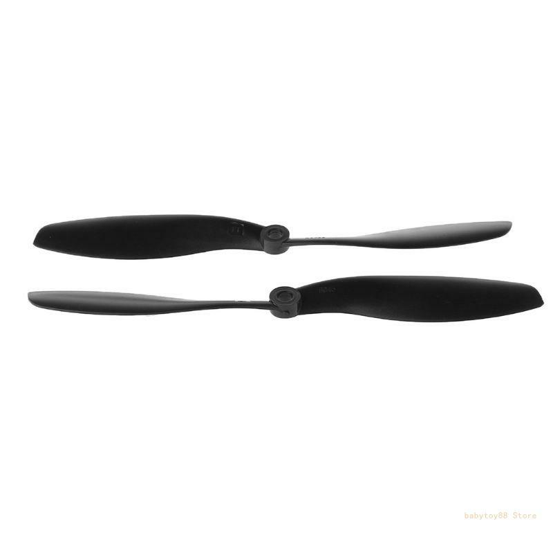 Y4UD 2pcs Plastic 8045 Prop CW CCW Propellers for RC Quadcopter Multirotor Plane