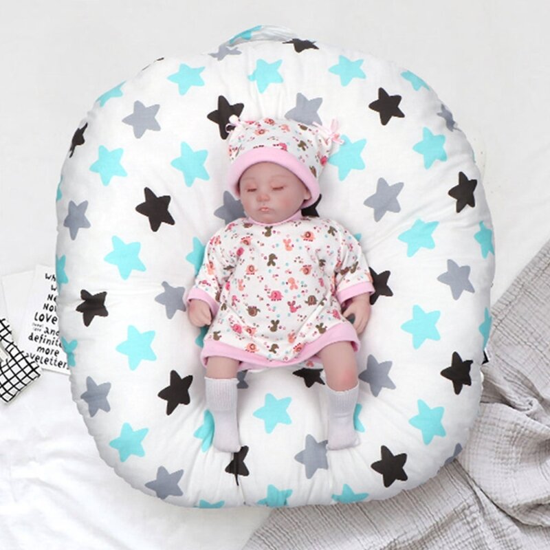 Cama bebê berço ninho recém-nascido espreguiçadeira cesta berço portátil berço viagem almofada para bebês meninos meninas