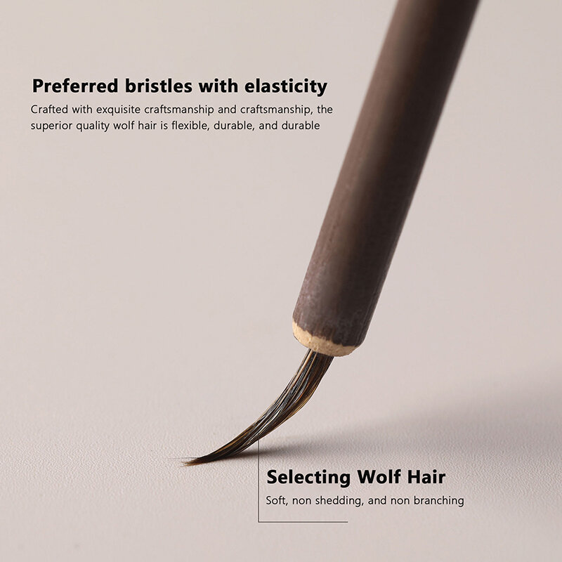 Nail Art Wolf Hair Brush Pen Gel Painting Wire Drawing Pen Liner Polish Brushes strumenti per la progettazione delle unghie