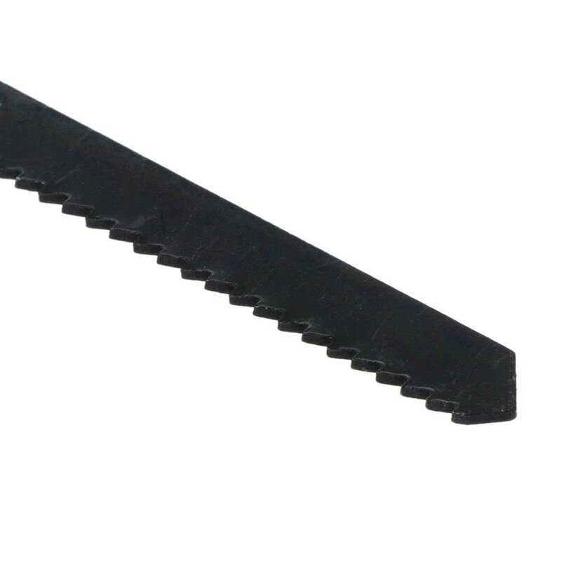 Hojas de sierra recíproca T225B HCS, corte recto para paneles de láminas, madera, Metal, herramientas de carpintería, 250mm