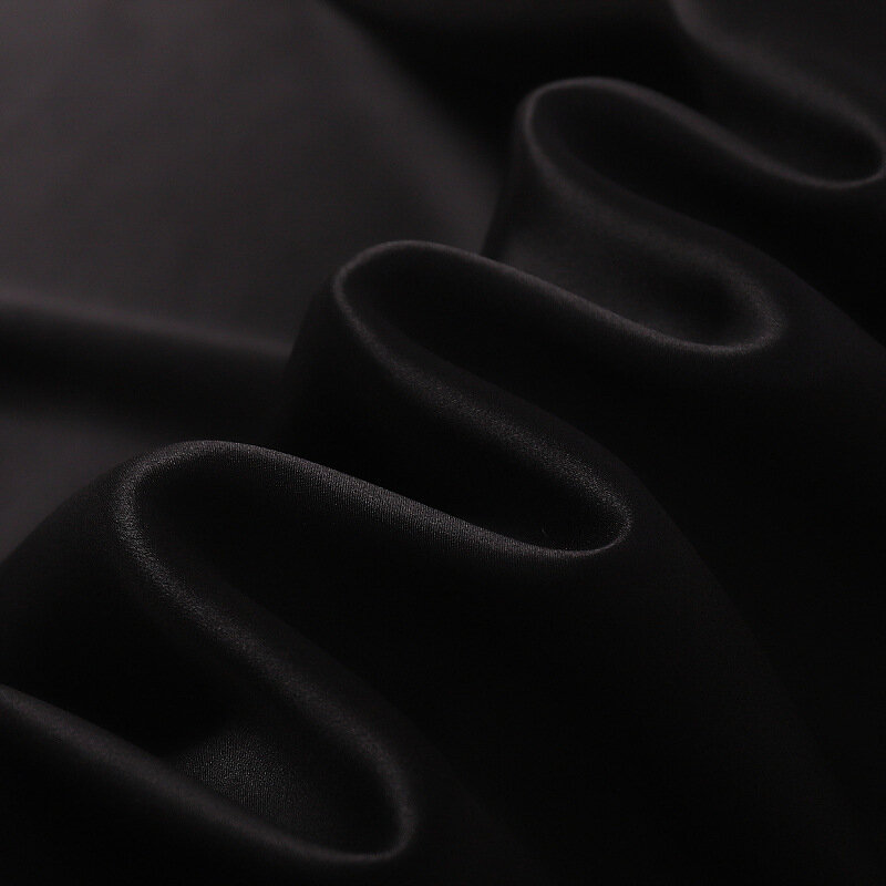 19MM czysty jedwab morwowy rozciągliwa tkanina jednokolorowe elastyczne Charmeuse dla majsterkowiczów szerokość szycia 140cm