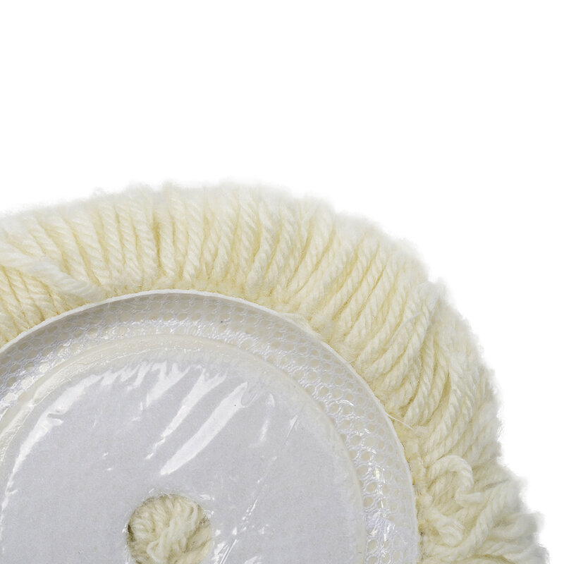 Tampone per lucidatura in lana 1PC 5/6/7 pollici per lucidatura auto disco in lana tampone per lucidatura ruota in lana s tamponi per lucidatura