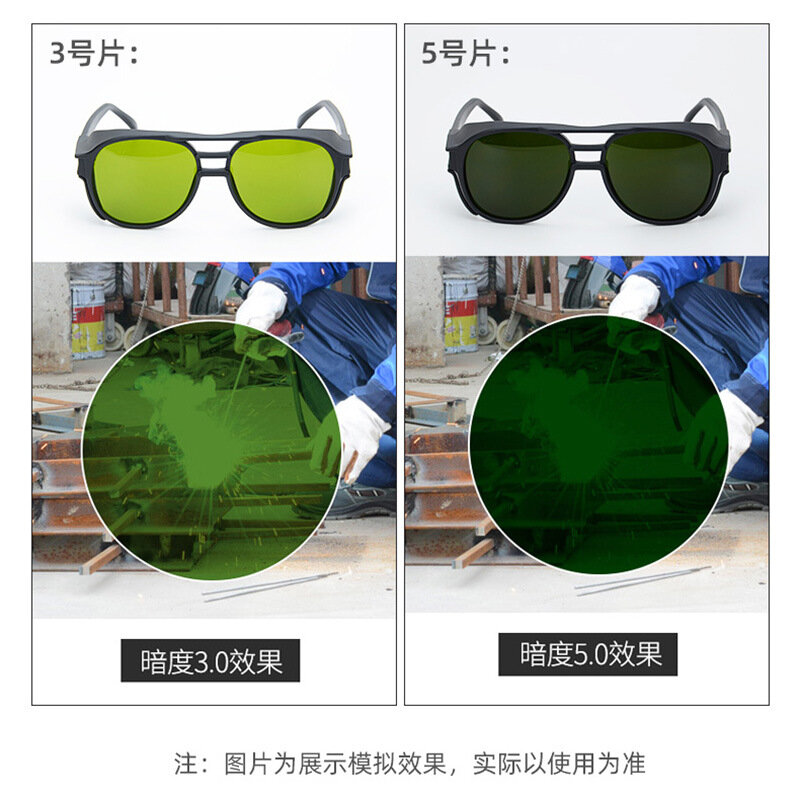 Lunettes de soudage Anti-éblouissement UV Argon Arc, soudage, polissage, lunettes anti-éclaboussures