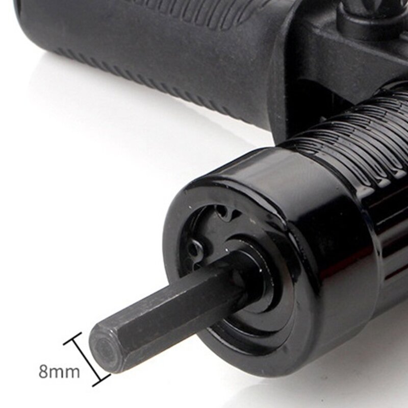 Electric Rivet Guns Adapter Non-slip Handle for Cordless Drill Electric Riveting Dropship
