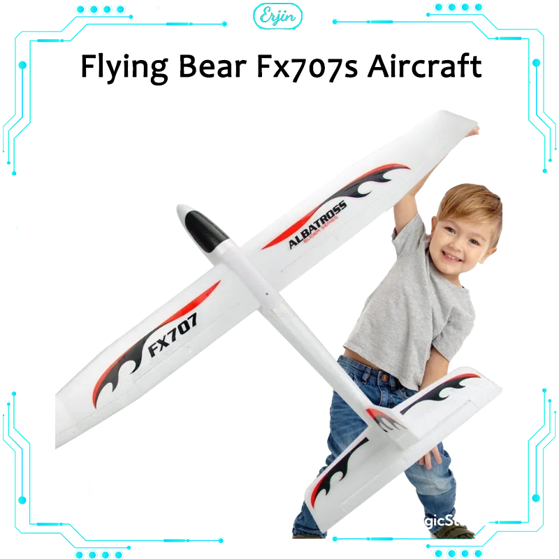 Fliegender Bär fx707s Flugzeug Upgrade vergrößerte Version große Baugruppe Starr flügel Epp Schaum Flugzeug modell ist einfach