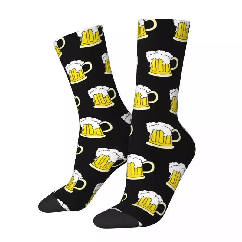 Носки в стиле ретро «Я хочу пиво Баскетбол», новинка, носки в уличном стиле, короткие носки для женщин и мужчин, дышащие