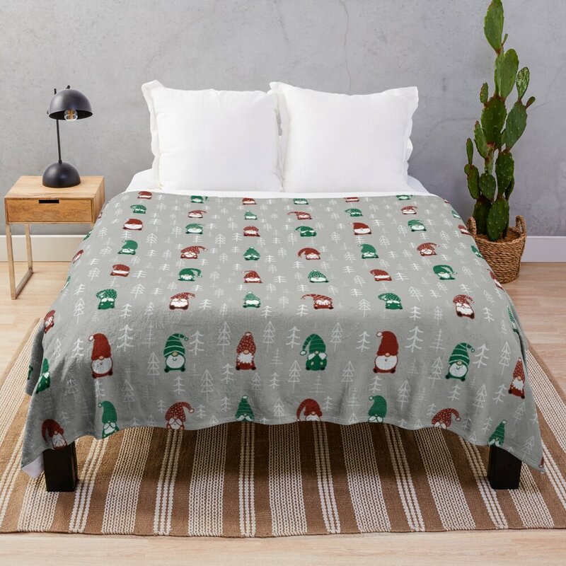 Weihnachten Gnomes Decke Sofas