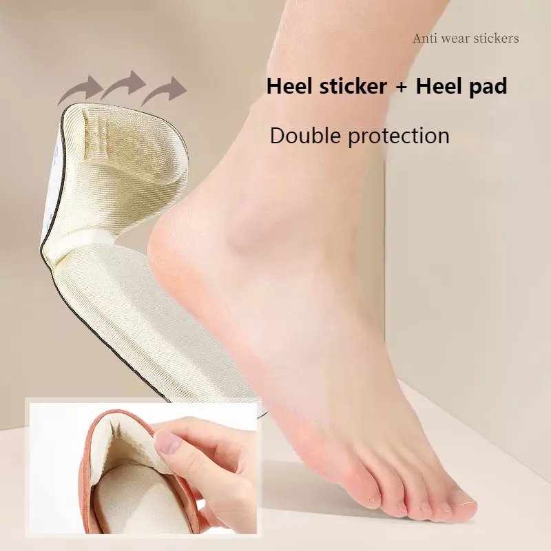 2-10 pezzi donna tacchi alti scarpe solette adesivi per la schiena di dimensioni regolabili cuscino protettivo per alleviare il dolore imbottitura per la cura dei piedi antiusura