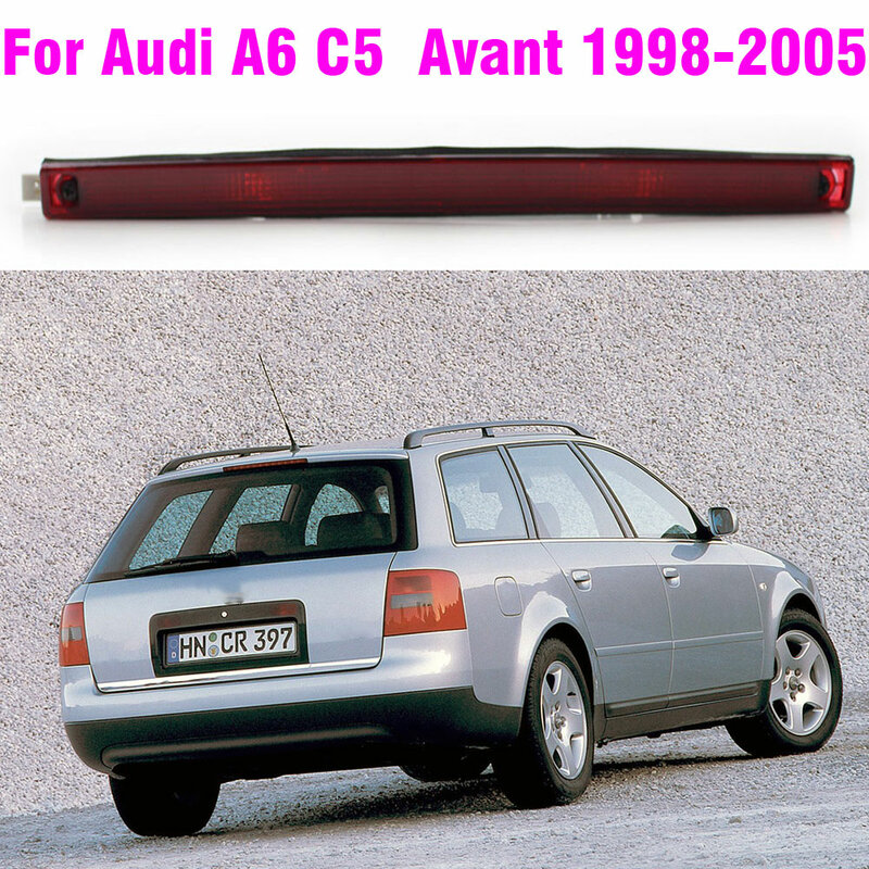 Signal Lamp Car-styling 3rd Brake Light For Audi A6 C5 S6 Avant 1998 1999 2000 2001-2005 4B9945097A Centre High Mount Stop Lamp