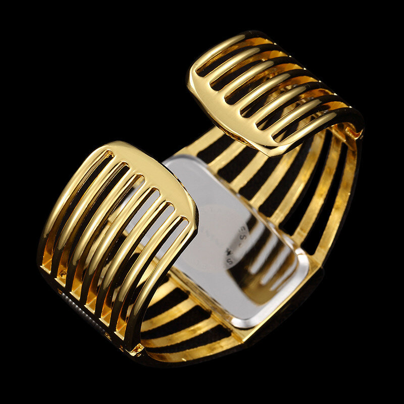 UTHAI-Montre à quartz haut de gamme pour femme, montre-bracelet évidée pour fille, montres-bracelets en métal pour femme, tendance polyvalente, mode créative, W27