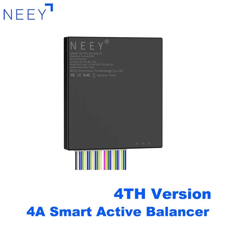 NEEY versi 4A Smart Active Balancer 8S 10S 14S 16S 20S 21S 22S 24S Lifepo4 / Li-ion/ LTO Battery equalisasi