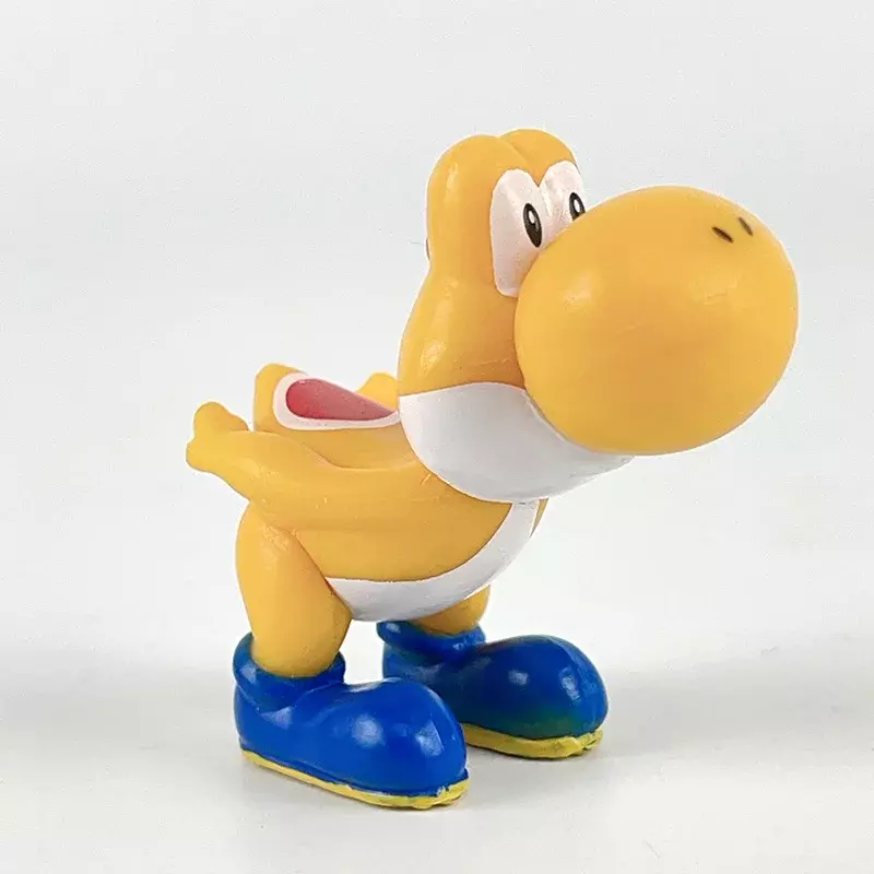 Figura de acción de Super Mario Bro para niños, juguete de Yoshi, Luigi, Peach, Mini adorno de mesa, regalo de juguete periférico de Anime