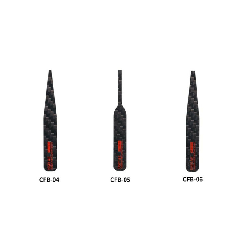 DSPIAE CFB-S01 CFB-S02 CFB-S03 lrрегулярная шлифовальная палочка из углеродного волокна, черные абразивные инструменты 3 шт./компл.