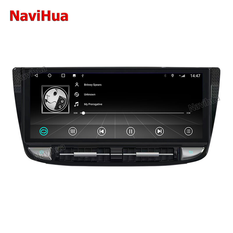 NaviHua Radio Mobil Android untuk Porsche Panamera Monitor Unit Kepala Stereo Otomatis Navigasi GPS Multimedia Pemutar MP5 Layar Sentuh