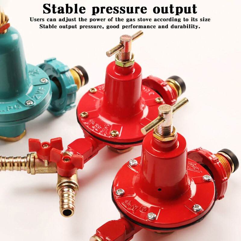 Válvulas reguladoras Proane, válvulas de alivio de presión para estufa, para barbacoa al aire libre