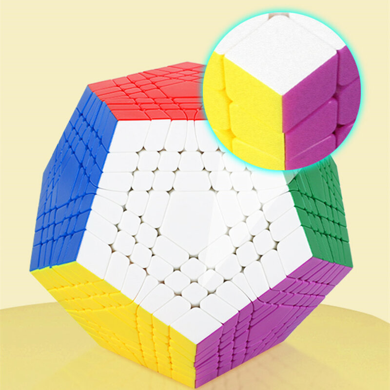ShengShou 7x7 Teraminx 7x7 Megaminx Magic Cube Shengshou WuMoFang 7x7x7 Dodecahedron Puzzle Educational Megaminxeds Toys