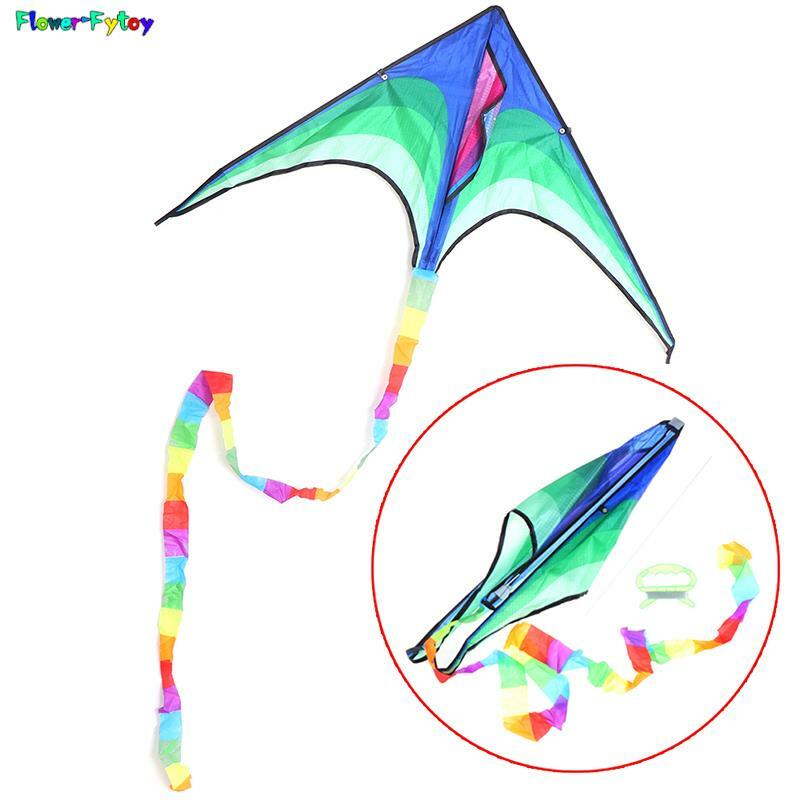 1x Große Delta Kite Für Kinder Und Erwachsene Einzelnen Linie Einfach Zu Fliegen Kite Griff Umfassen