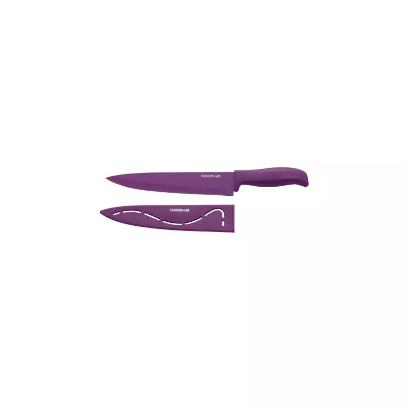 Farberware Colourworks-Juego de cuchillos de resina, 12 piezas, resistentes al palo