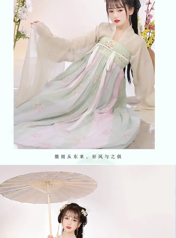 Antico cinese Hanfu donne fata Costume Cosplay vestito da ballo vestito da partito Hanfu vestito verde rosa set per le donne Plus Size XL