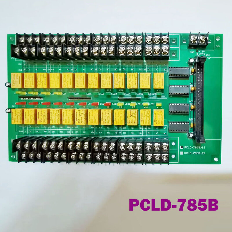 PCLD-785B do karty wyjście przekaźnikowe 12V/24V Advantech 24 Circuit