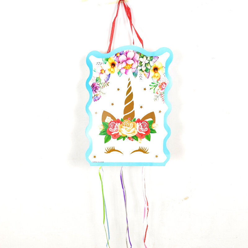 1pcs/lot Winnie Gabby Mermaid Stitch Angel Princess Frozen Theme Pinatas Birthday Events Party Decorations DIY Paperboard Pinata